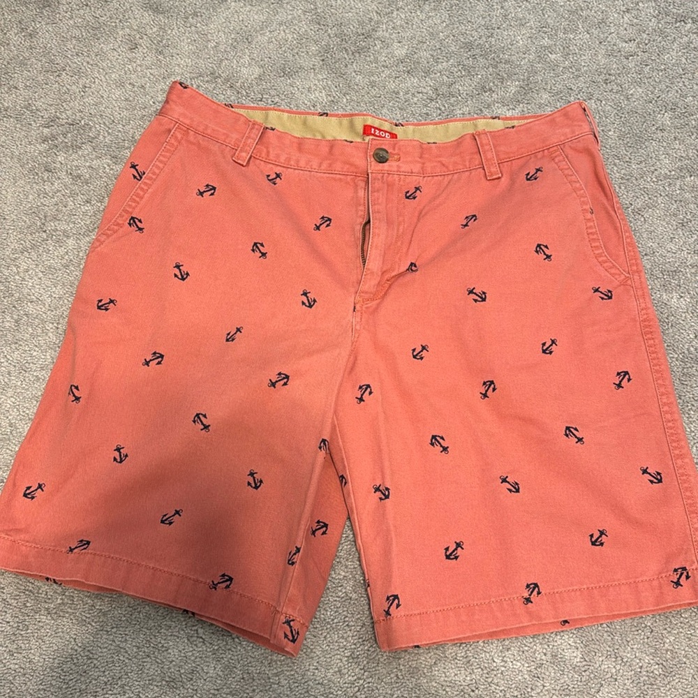 Men’s anchor print shorts